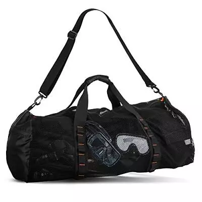 Extra Large Mesh Duffle Bag For Scuba Dive Or Snorkel Equipment Best For Water • $39.20