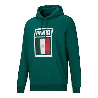 Puma Men's World Cup Fleece Hoodie Sweatshirt 674813 04 AlpineGreen (Mexico) NEW • $25