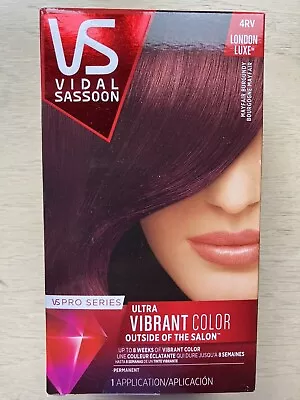 Vidal Sassoon Pro Series Ultra Vibrant Color 4RV London Luxe Mayfair Burgundy • $10.99