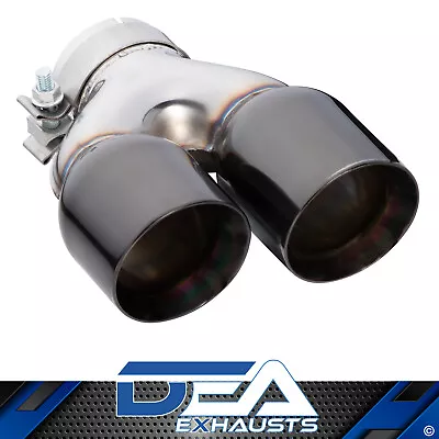 3  Inlet Dual 3.5  Outlet Exhaust Tip Inner Cone 9  Long LHS 304 Stainless • $155