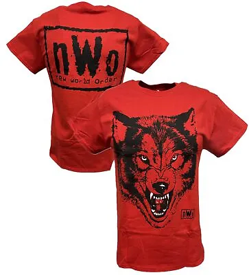 NWo Red Wolfpack New World Order Wolfpac Mens T-shirt • $32.99