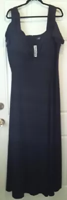 R&M Richards Size 20W Black W/Rhinestones Evening Gown Elegant & Classic MW4 • $30