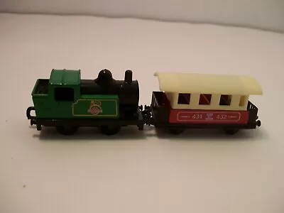 Matchbox Super Fast Trains 0-4-0 Steam Loco & Passenger Coach 1978 • $10