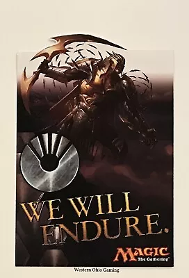 Magic The Gathering Mirrodin Besieged We Will Endure Promo Counter Standee MTG • $39.99