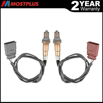 2PCS Front+Rear O2 Oxygen Sensors For VW Beetle Golf Jetta Audi TT 16121 SG1170 • $25.49