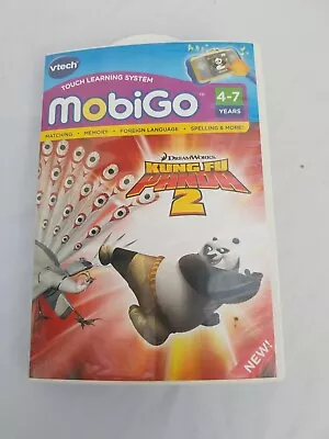 Vtech Mobigo Kung Fu Panda Case & Booklet Only NO GAME • $5