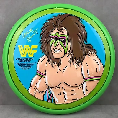 £27.13 • Buy 1990 Spectra Star Titan Sports WWF Wrestling Ultimate Warrior Frisbee Disc