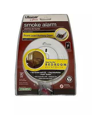 New Smoke Alarm Lifesaver Kidde Front Load Battery Operated Bedroom • $14.99