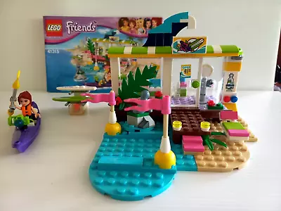 Lego Friends 41315 Heartlake Surf Shop Mia - COMPLETE With Instructions  No Box • $19.50
