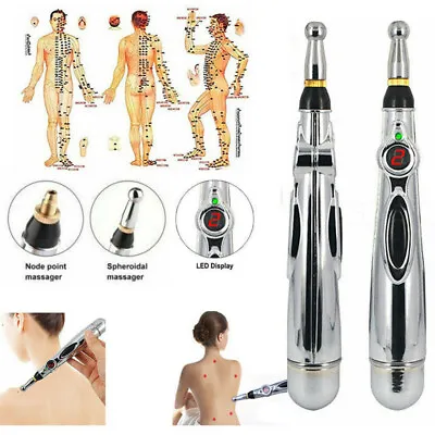 $19.99 • Buy Acupuncture Pen Body Meridian Energy Electric Meridians Laser Therapy Heal Elect