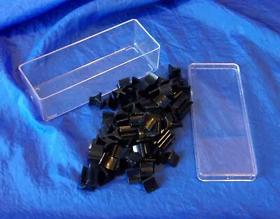 RISK 1968 Board Game Black Game Pieces W/ Storage Container For Replacement   • $6.98