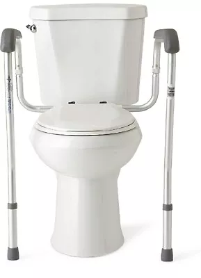 Foldable Toilet Safety Rail Safety Frame For Toilet With Easy Installation • $25.49