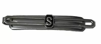 Art Deco Tie Bar Initial “S”  • $0.99