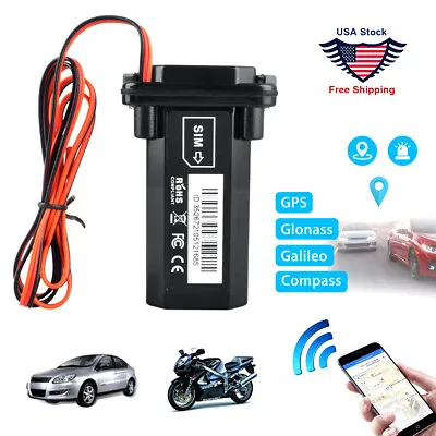 Real Time GPS Tracker Tracking Locator Device GSM Car Motorcycle Anti Theft New • $19.75