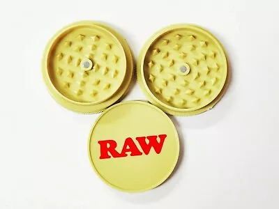 £2.55 • Buy RAW NO1 Magnetic Grinder 60mm 3 Part Shark Teeth Plastic Tobacco Herb Crusher 