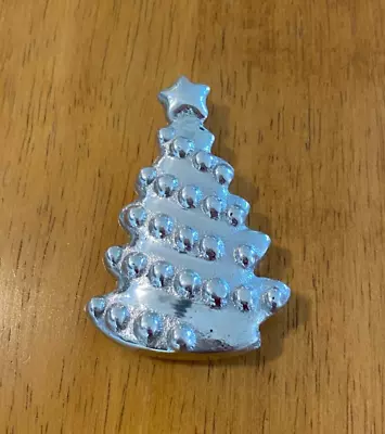 Mariposa Christmas Tree Dotty Aluminum Weight For Napkin Box NEW! Recycled • $20