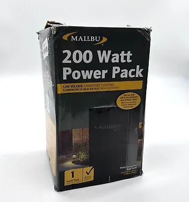 Malibu Power Pack 200watt Low-Voltage Weatherproof Transformer With Photo Sensor • $80