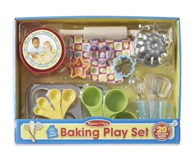 Melissa & Doug Baking Play Set (20 Pcs) - Play Kitchen Accessories • $35
