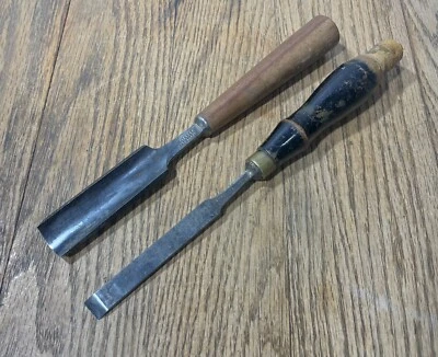 $5 • Buy Old Used Vintage Tools Chisel Gouge W. Butcher Cast Steel Woodworking Carpenter