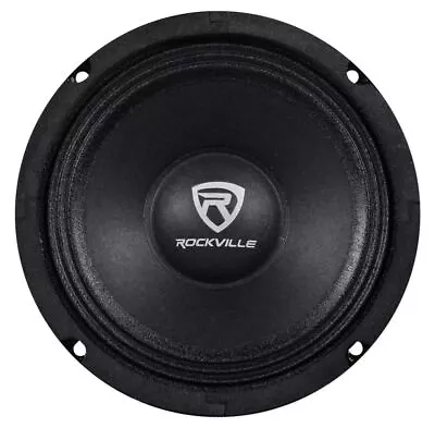 Rockville RM64PRO 6.5  4 Ohm Mid-Bass Midrange Car Speaker 105dB 200w • $24.95