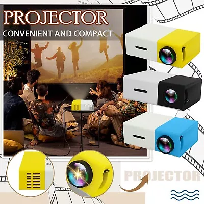 Portable Small High-definition Home Or Dormitory Projector High-definition 1080p • $61.59