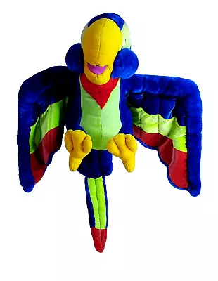 Large Blue  Macaw Parrot Plush • $225