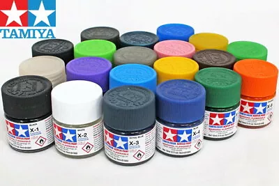 Tamiya Color Acrylic Paint Gloss 81501-81535 X-1 To X-35 (10ml) Multiple Choice • $7.69