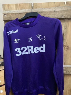 £2.20 • Buy Derby County Training Top Large Bradley Johnson Worn!