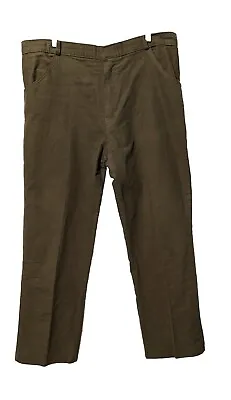 Walker And Hawkes Olive Green  Moleskin Trousers Size 38 X 31 Outdoors Walking  • $29.75
