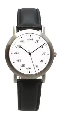  Mathematics Dial  Unisex Watch Has Square Root Equations At Each Hour Indicator • $55