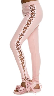 $86.40 • Buy PUMA X Rihanna Fenty Womens Boxing & Bomber Lacing Tight Leggings Pink