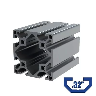 3.0  X 3.0  T-Slot Aluminum - 12  Long (4) Pack • $126.48