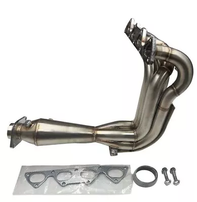 B Series Megaphone Header 4-1 Collector RF V2 B16 B18 B20 RMF Skid Plate US • $339.95