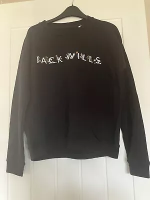 Jack Wills Black Sweatshirt Size 8 • £3.80