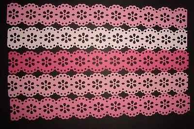 10 Valentine Martha Stewart Doily Lace Borders Die Cuts Punches You Pick Color • $1.99