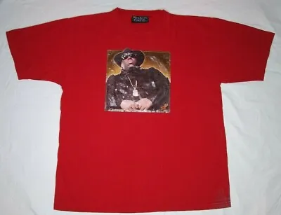 Brooklyn Mint Notorious B.I.G. Biggie Smalls Shirt Adult 3XL Red Vintage Mens • $17.74