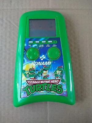 Retro Konami Teenage Mutant Hero Turtles Handheld LCD Game 1989 No Sound • £39.98