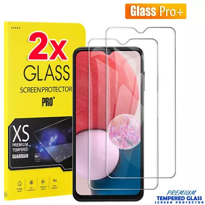 2X Glass Screen Protector Samsung Galaxy A13 A14 A15 A23 A25 A33 A35 A53 A54 A55 • $1.72