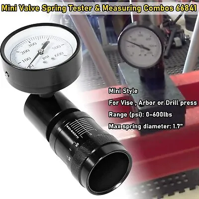 66841 Mini Valve Spring Tester & Measuring Combo With Height Micrometer For Vise • $79