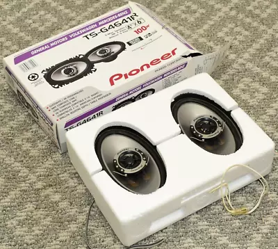 Pioneer TS-G4641R 2-Way 4in. X 6in. Car Speaker 100 Watts Pair In BOX • $39.99