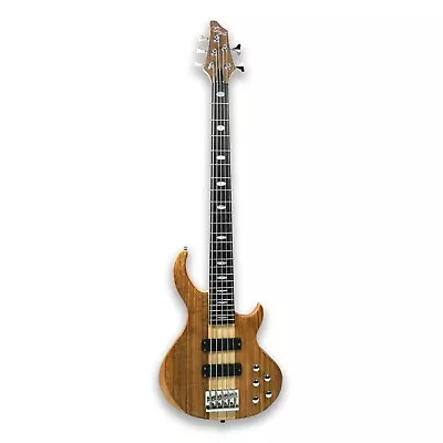 5 String Electric  Bass Guitar Millettia Laurentii+Okoume Body Maple Neck W/ Bag • $239.99