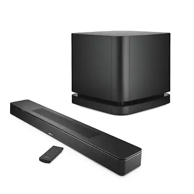 Bose Smart Soundbar 600 Black With Bass Module 500 #873973-1100 B • $998