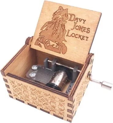 Davy Jones Locket Music Box FREE SHIPPING WORLDWIDE • $9.99