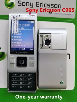 Sony Ericsson Cyber-shot C905 -Ice Silver (Unlocked) Good Quality Cellular Phone • $62.89