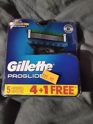 Gillette Fusion ProGlide Power Cartridges - 4+1 Count • $11.99