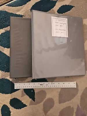 Pre-owned 3 Ring Binder 2 SpineHeavy Duty  Lot Of 2  (RB#0009) • $9.99