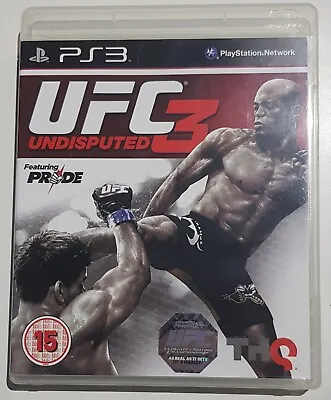  (PS3) UFC Undisputed 3 - Near Mint  Manual Included - UK PAL • £11