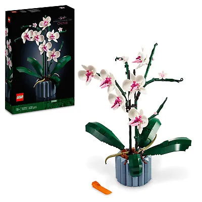 £44.49 • Buy LEGO 10311 Icons Orchid Artificial Plant Building Set With Flowers