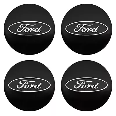 4Pcs Hub Caps Wheel Centre Caps Car Rim Emblem Badge Cover 60MM Silver Fits Ford • $26.99