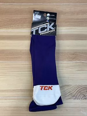 TCK Prosport Socks Performance Fit Football Baseball Softball Purple L • $4.99